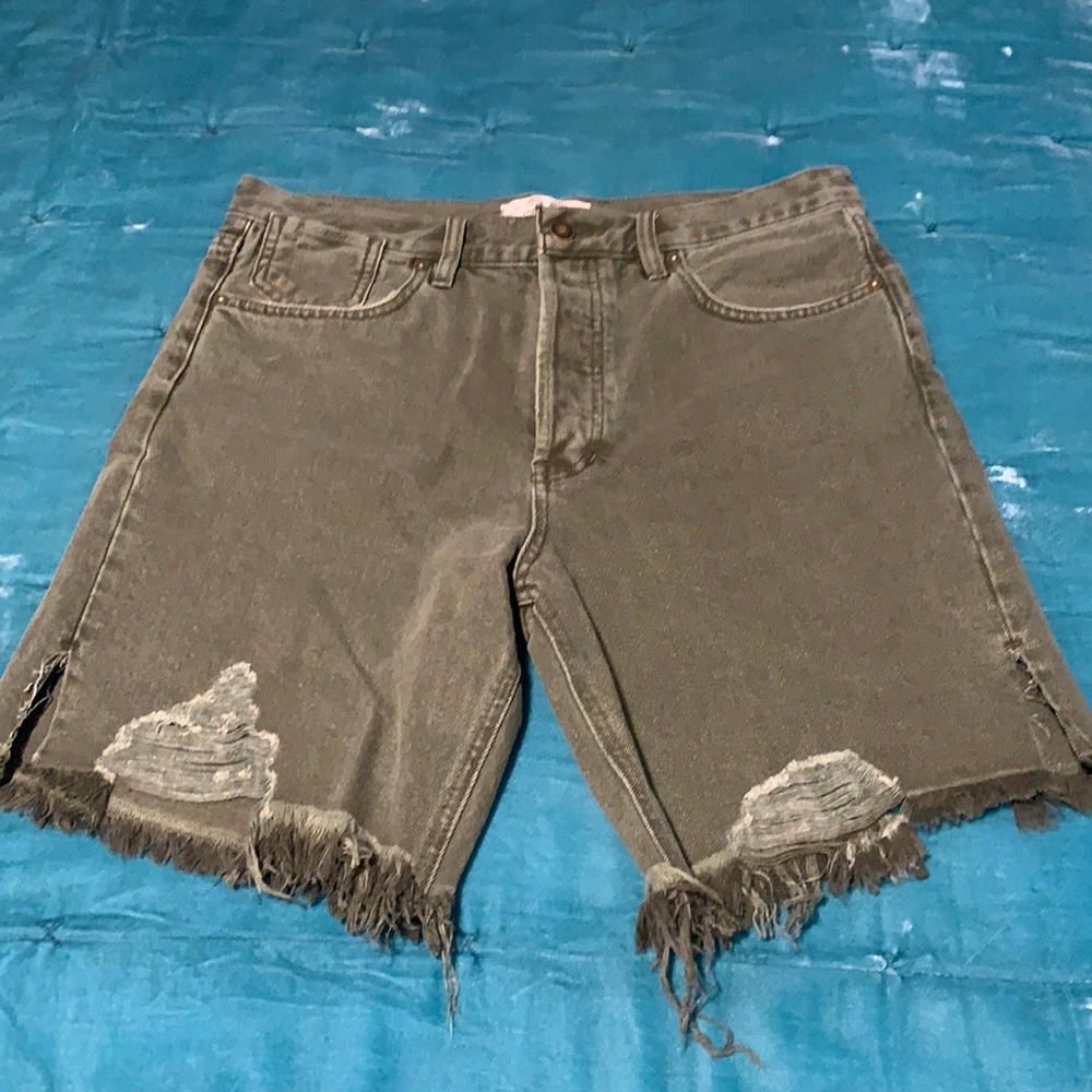 Free People Sequoia Jean shorts